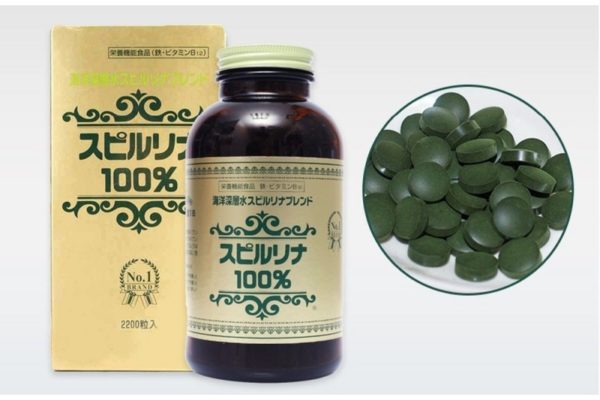 Tảo Nhật Spirulina (2200 viên)