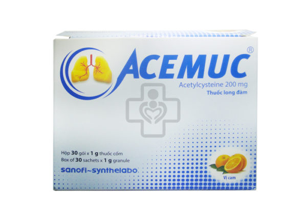 Acemuc 200mg gói