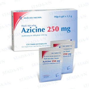 Azicine Stada 250mg gói