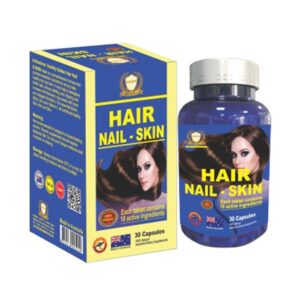 Healthy Golden Hair Nail Skin